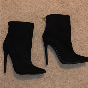 Black booties
